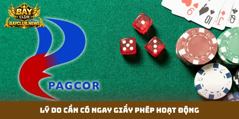 Lý do cần có ngay giấy phép hoạt động